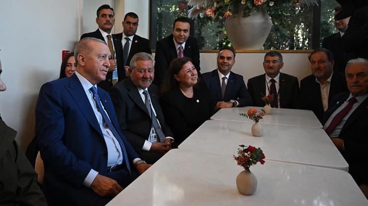 Erdoğan, New Yorkta Türk pastanesini ziyaret etti