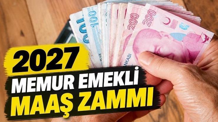 2027 MEMUR EMEKLİ MAAŞ ZAMMI | 2027de memur ve SSK, Bağ-Kur emeklileri ne kadar maaş alacak