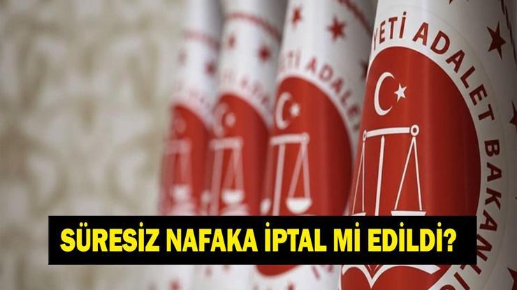 SÜRESİZ NAFAKA KALDIRILDI MI Anayasa Mahkemesi Süresiz Nafakayı İptal Mi Etti Adalet Bakanlığı Kararı Resmi Gazetede