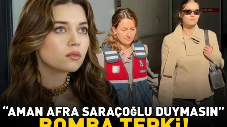 AMAN AFRA SARAÇOĞLU DUYMASIN Ünlülere uyuşturucu soruşturması Test sonucu pozitif çıktı, sözlerine tepki geldi