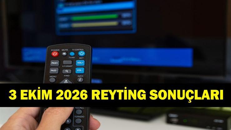 REYTİNG SONUÇLARI 3 EKİM 2026 | Dün Akşamın Reyting Birincisi Kim Oldu Güller ve Günahlar, Güldür Güldür Show, Başkalarının Hayatı, Mercan Köşk, Ömür Usta, Gönül Dağı, MasterChef Türkiye Reyting Sonunu