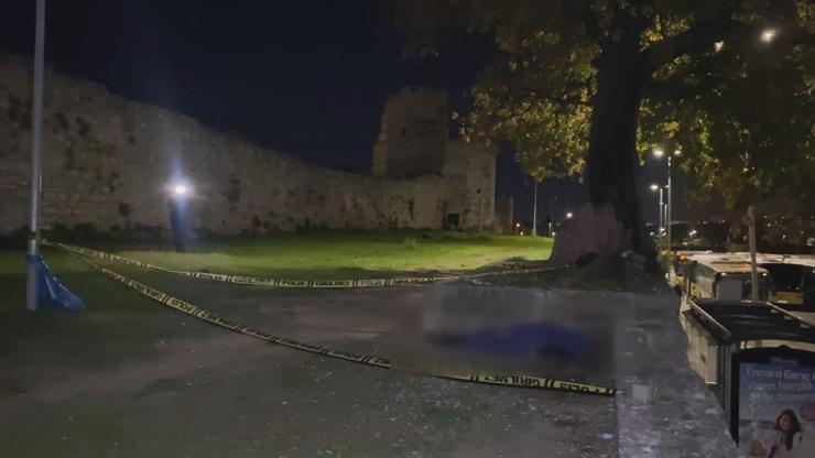 İstanbulda surların yanında ceset bulundu
