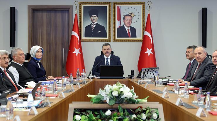 İçişleri Bakanı Çiftçi başkanlığında asayiş konulu güvenlik toplantısı yapıldı