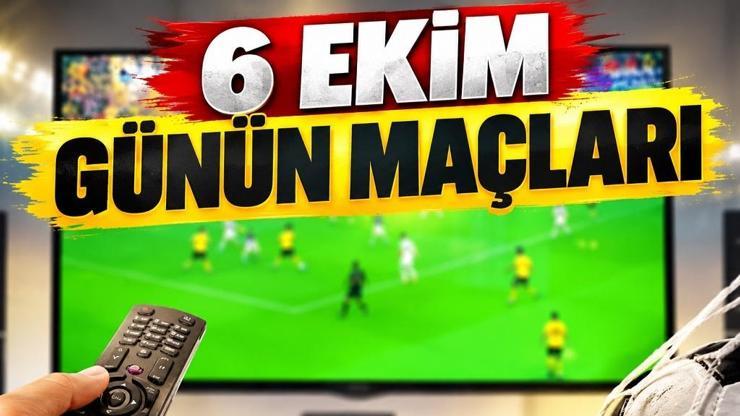 7 EKİM ÇARŞAMBA GÜNÜN MAÇLARI 2026: Bugün kimin maçı var, hangi kanalda