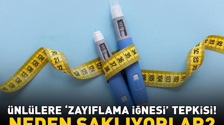 ÜNLÜLERE ZAYIFLAMA İĞNESİ TEPKİSİ Biri de çıkıp doğruyu söylemiyor Neden gerçeği saklıyorlar
