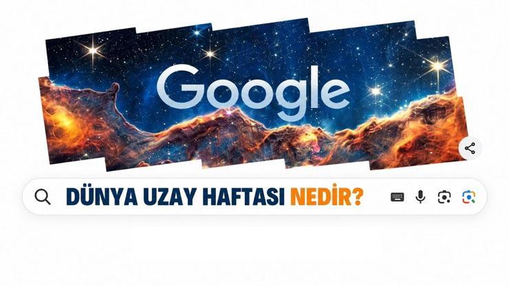 2026 DÜNYA UZAY HAFTASI DOODLE OLDU | Dünya Uzay Haftası Nedir, Neden Kutlanır