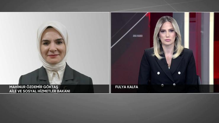 Aile Bakanı Göktaş CNN TÜRKte: Fon iddiaları baştan sona yalandır