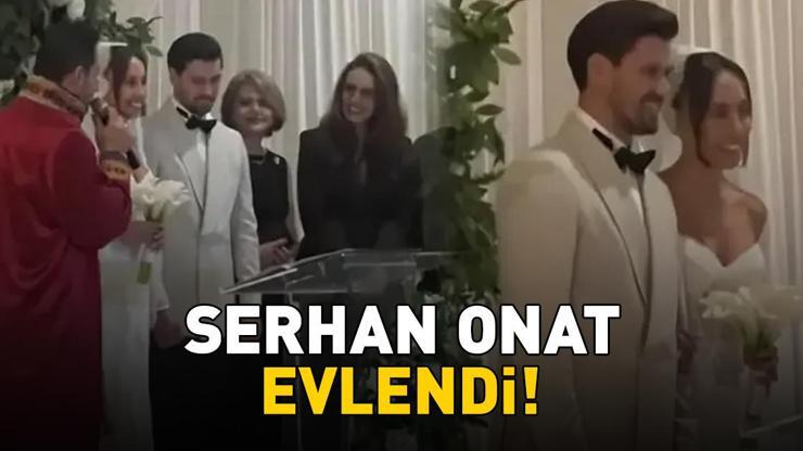 Survivor Serhan Onat evlendi Merve Küsmenoğlu sade gelinliği ve duru güzelliğiyle göz kamaştırdı