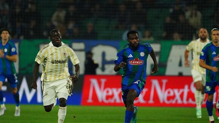 Çaykur Rizespor 0-3 Fenerbahçe Maç Özeti | Kanarya, rahat kazandı