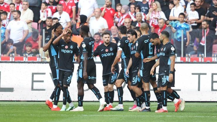 Trabzonspor, Samsunda rekorlarla kazandı