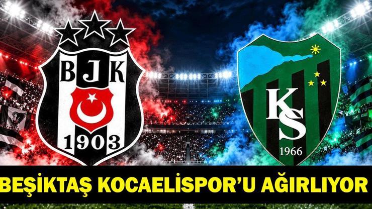 BEŞİKTAŞ KOCAELİSPOR MAÇ SAATİ VE KANALI: Süper Lig 7. Hafta Beşiktaş Kocaelispor Maçı Hangi Kanalda, Saat Kaçta Orkun Kökçü ve Trossard Oynayacak Mı