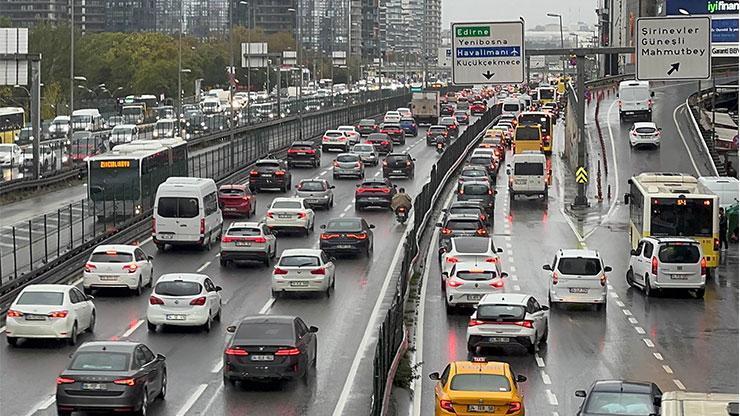 İstanbulda trafik kilit