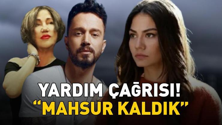 SON DAKİKA | Murat Boz, Nazan Öncel ve Demet Özdemirden yardım çağrısı: MAHSUR KALDIK
