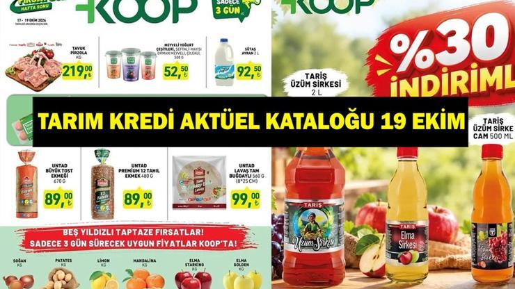 TARIM KREDİ 19 EKİM AKTÜEL KATALOĞU: Tarım Kredi Kooperatifinde Gelecek Hafta Neler Var 19 Ekim Tarım Kredi Kooperatifi Aktüel Ürünler Kataloğu
