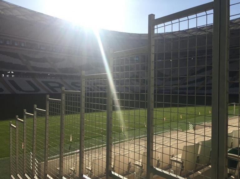 Timsah Arena Bursaspor taraftarlarını şoke etti