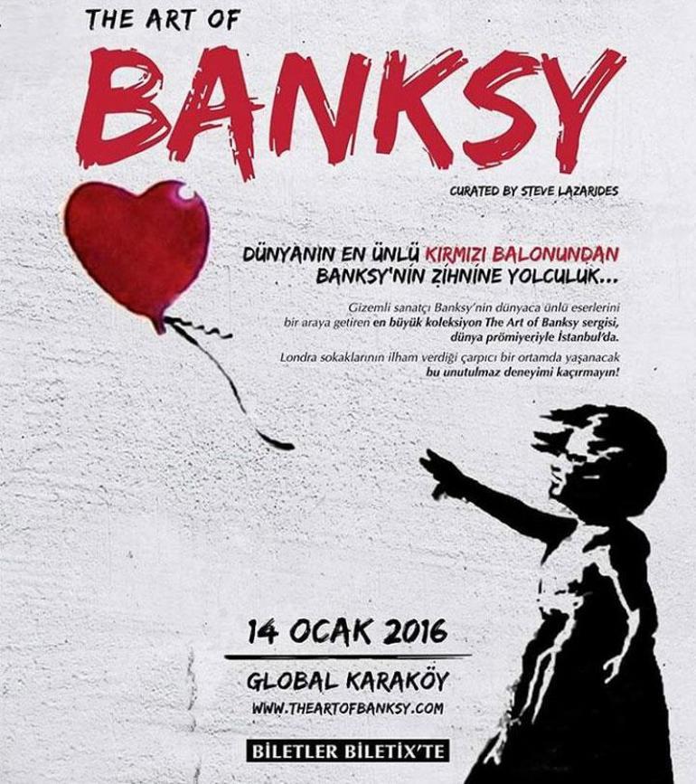Banksy sevenlere müjde: İstanbula geliyor