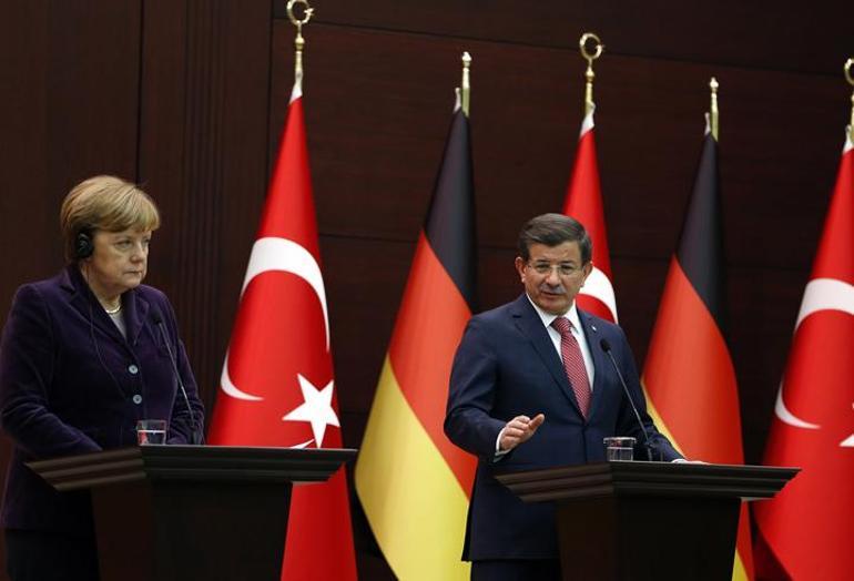 Alman Başbakan Merkel Ankarada