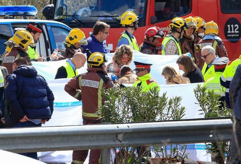 Erasmus otobüsü kaza yaptı: 14 ölü