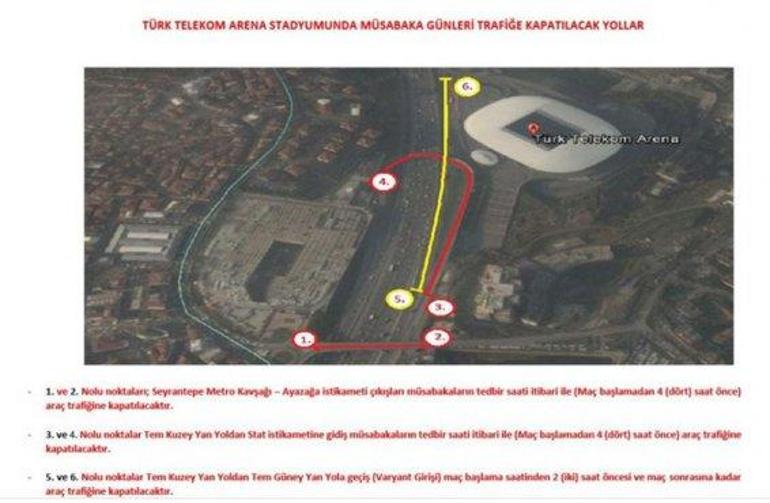 Galatasaraydan taraftarlara uyarı: Arenaya gelenler dikkat
