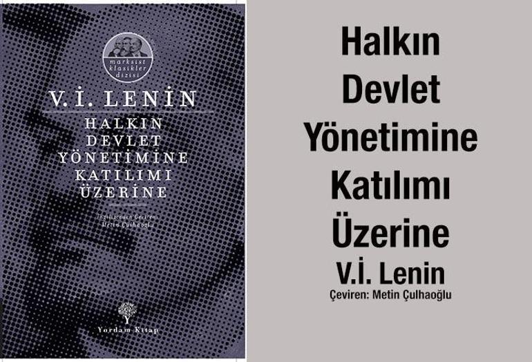 Yordam Kitap Marksist Klasikler Dizisine Lenin ile devam ediyor