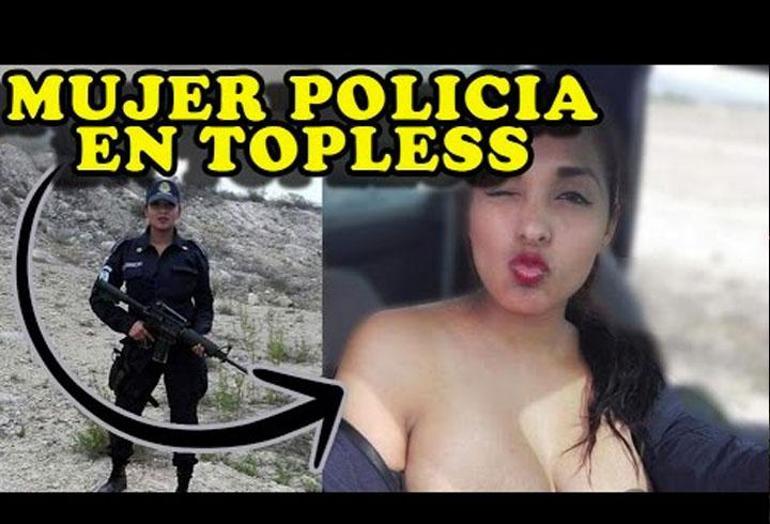 Üstsüz selfie çeken kadın polis açığa alındı
