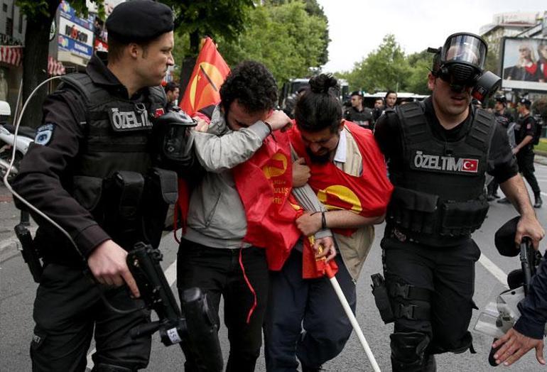 İstanbulda 1 Mayıs: 231 gözaltı