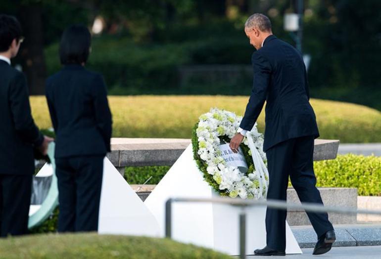ABD Başkanı Obama Hiroşimayı ziyaret etti