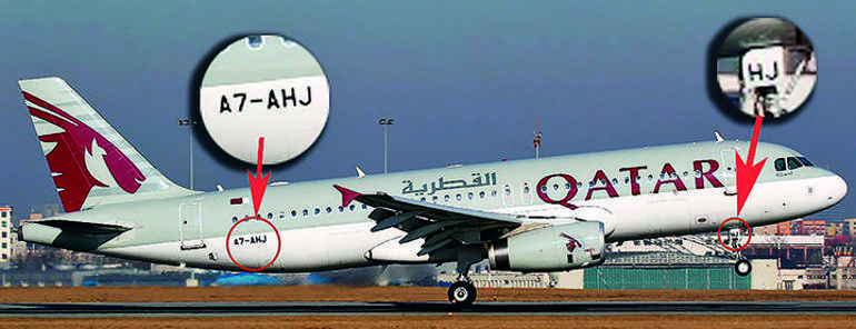 Gaziantepte çifte plakalı Katar uçağı gizemi