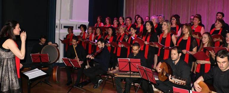 Paris Frankotürk Türk Müziği Korosu’ndan Sadettin Kaynak konseri