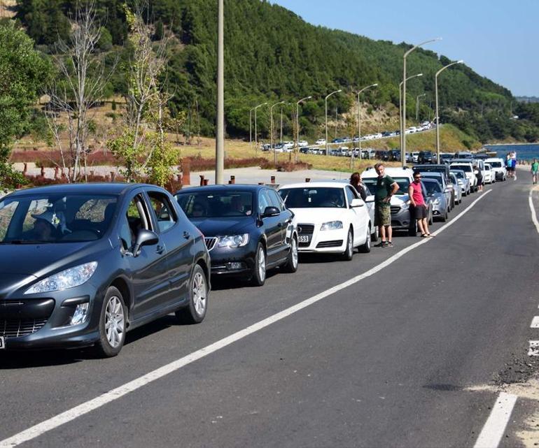 9 günlük tatil için trafik çilesi