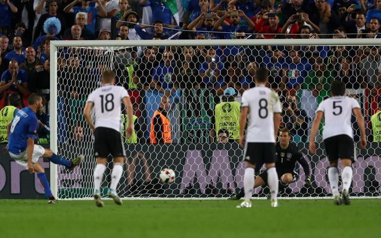 Penaltılarda bu kez Panzerler güldü... Euro 2016: Almanya - İtalya: 6-5