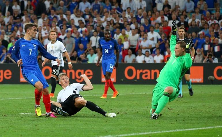 Finalin adı Fransa - Portekiz... Euro 2016: Fransa - Almanya: 2-0