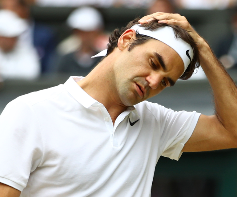 Roger Federere Wimbledonda şok