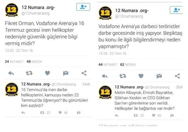 Beşiktaşdan o tweetlere sert tepki