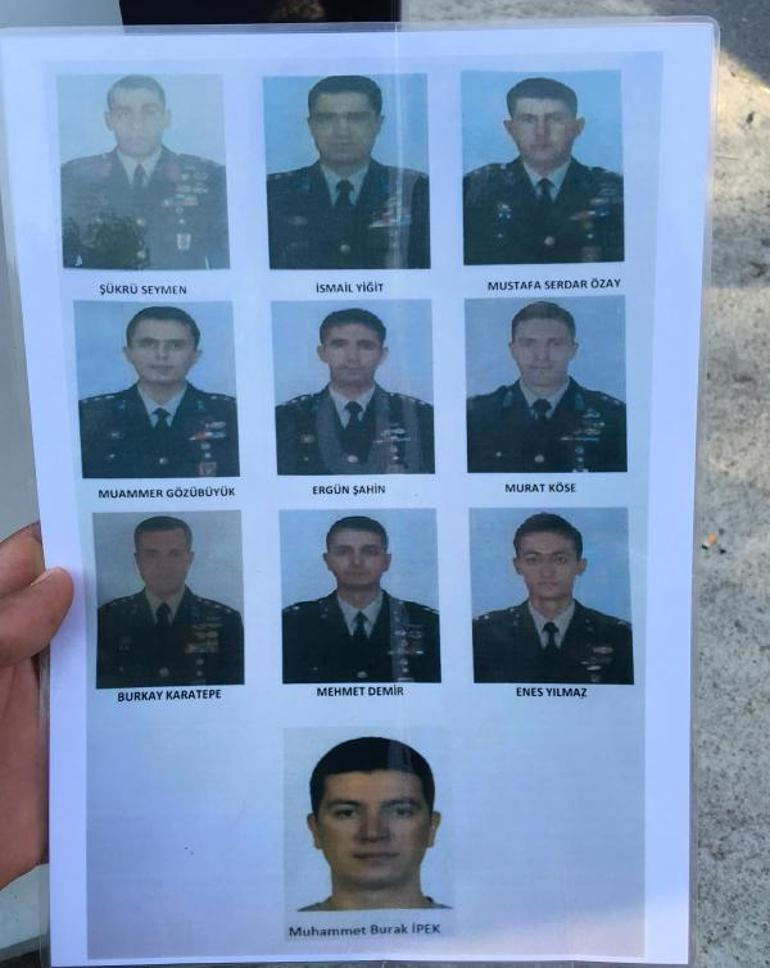 Firari 11 askerin kimliği belli oldu