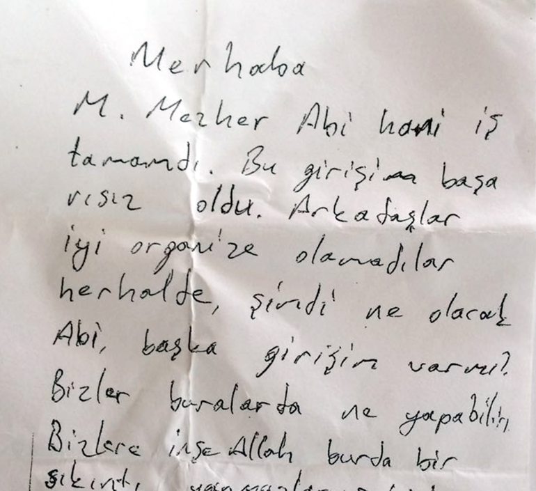 Fethullah Gülenin yeğenine not: Hani iş tamamdı
