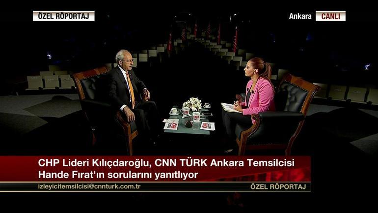 Kemal Kılıçdaroğlu CNN TÜRKte