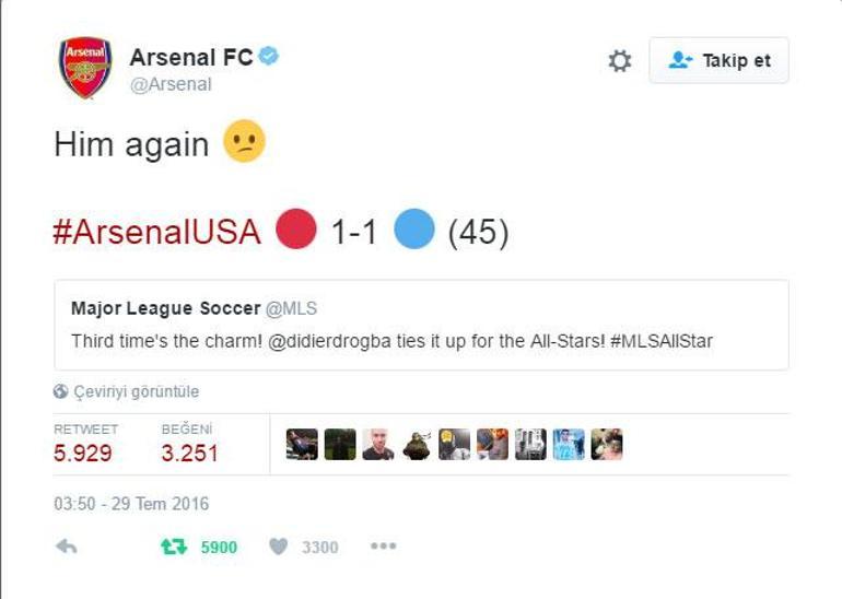 Drogbadan ne Cechtin be Arsenal