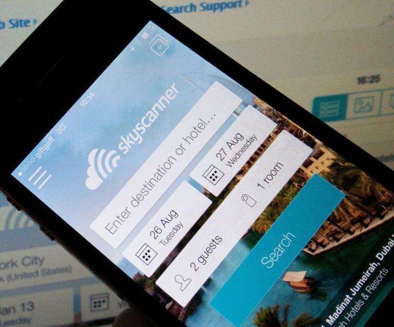 Skyscanner uygulamalarını tek çatı altında topladı