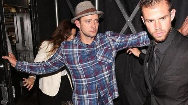 Justin Timberlake eşinin görüntülenmesini istemedi
