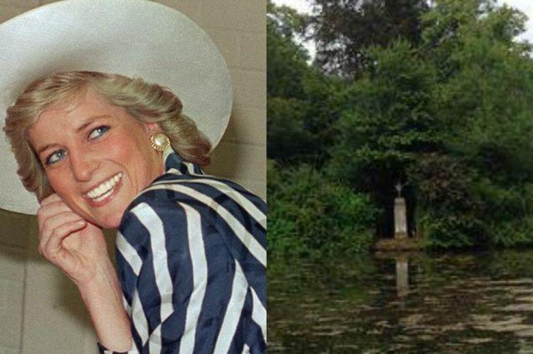 Lady Diananın mezarı kaderine terk edildi