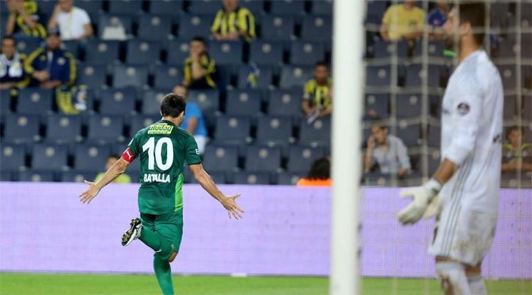 Fenerbahçe evinde Bursaya teslim