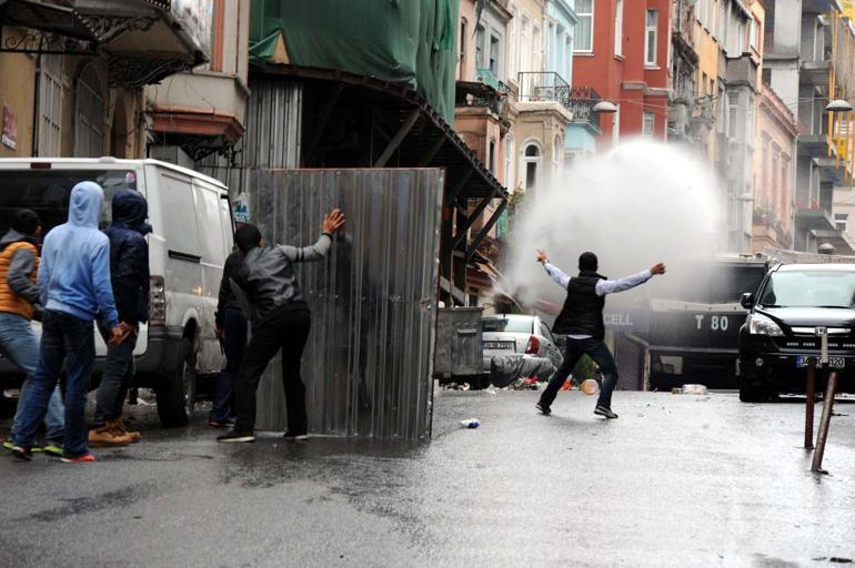 HDP protestolarına polis müdahalesi