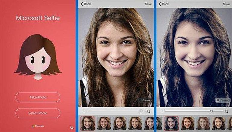 Microsoft Selfie Android için yayınlandı
