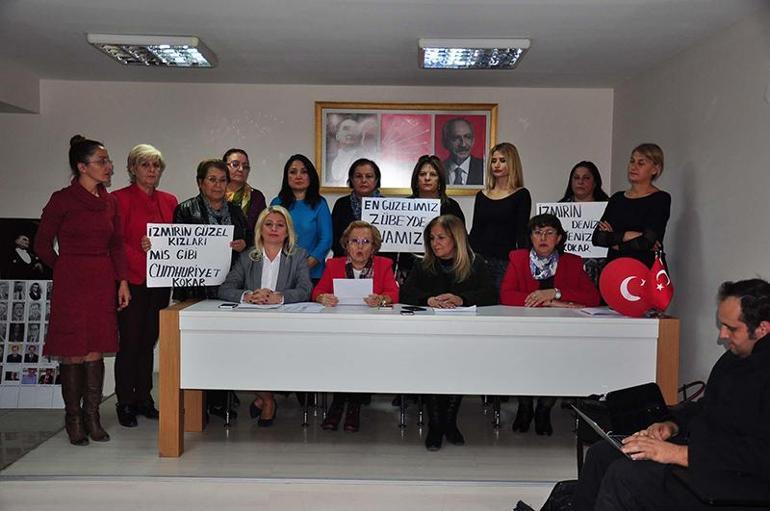 İzmirde AK Parti ve CHP arasında ayrılma ve güzel kız kalmadı polemiği