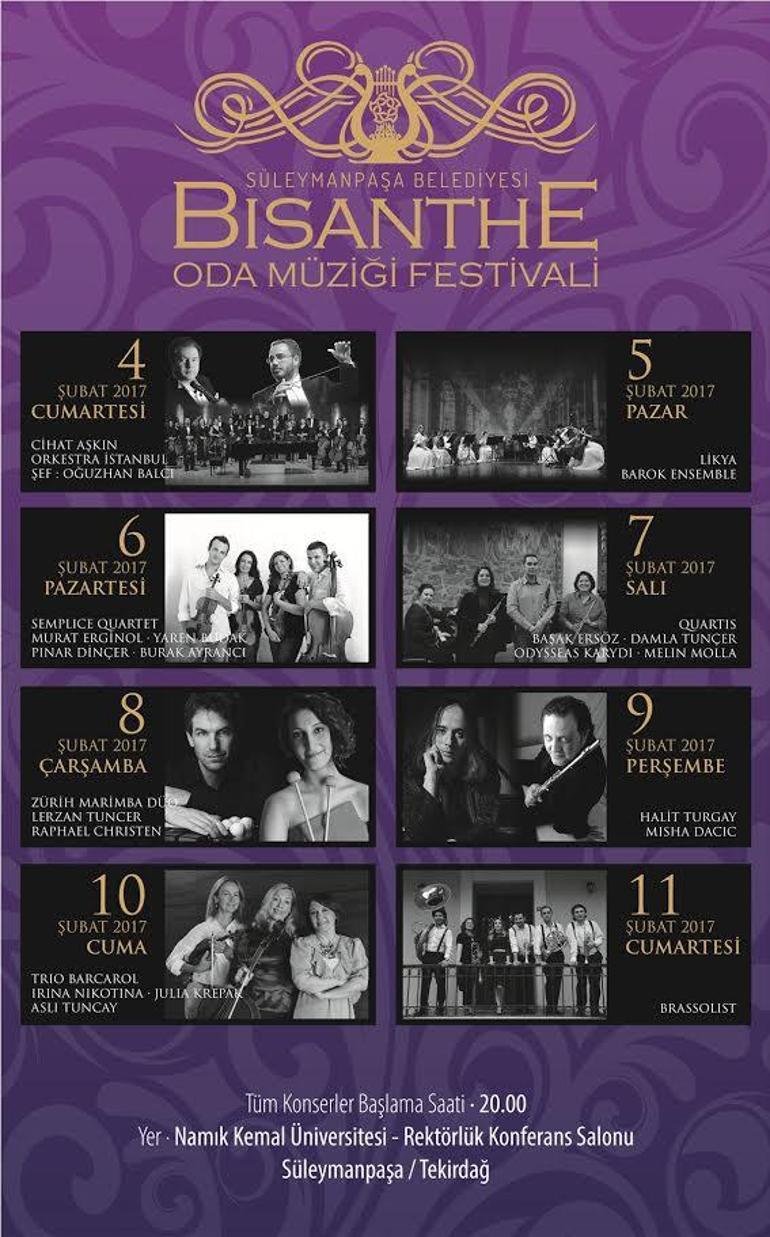 Türkiyenin en kapsamlı oda müziği festivali başlıyor