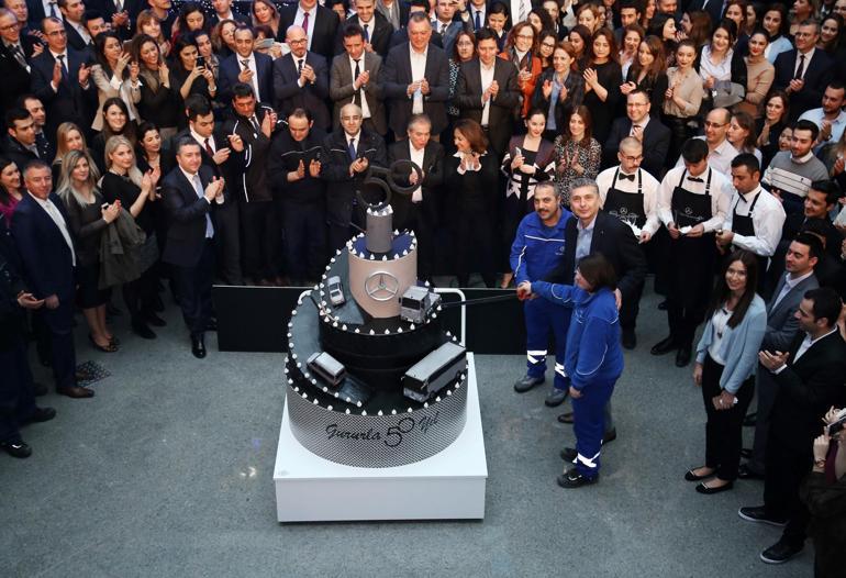 Mercedes 50 yıldır Türkiyede