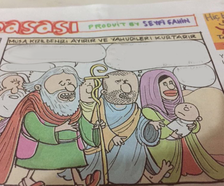 Hazreti Musa karikatürüne tepki