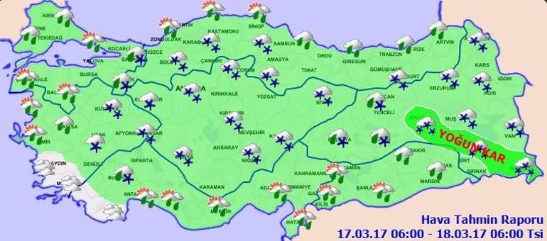 17 Mart hava durumu İstanbul | Meteorolojiden kar yağışı uyarısı geldi