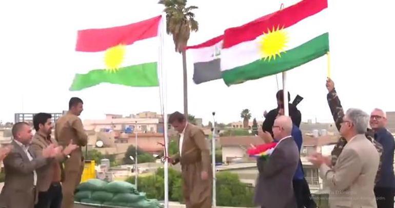 Son dakika: Dışişlerinden Kerkükteki Kürt bayrağına tepki